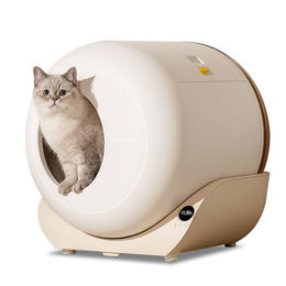 Gotagee Katzentoilette Automatische selbstreinigende Katzentoilette mit App-Steuerung, für alle Arten von Katzenstreu, sicher, Geruchsbeseitigung – Bild 1 von 9