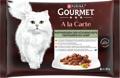 GOURMET A la Carte Rezepte des Küchenchefs Mixpaket - 4 x 85 g – Bild 1 von 3