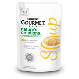 Produktbild von GOURMET Crystal Soup Köstliche Brühe mit naturbelassenem Huhn - 16 x 40 g