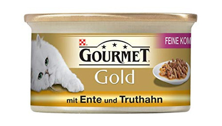 Produktbild von Gourmet Gold Feine Komposition Ente und Truthahn - 48 x 85 g