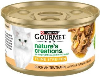 GOURMET Nature's Creations Truthahn Katzenfutter - 12 x 85 g – Bild 1 von 3