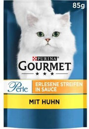 GOURMET Perle Erlesene Streifen Huhn - 26 x 85 g – Bild 1 von 3