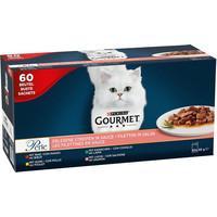 Produktbild von Gourmet Perle Erlesene Streifen Katzenfutter nass Sorten-Mix - 60 x 85 g