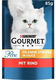 GOURMET Perle Erlesene Streifen Rind - 26 x 85 g – Bild 1 von 3