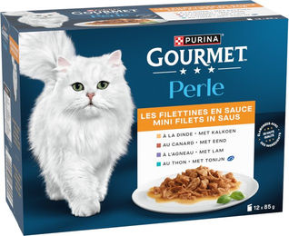 Gourmet Perle Gemischte Auswahl Katzenfutter nass - 12 x 85 g – Bild 1 von 9