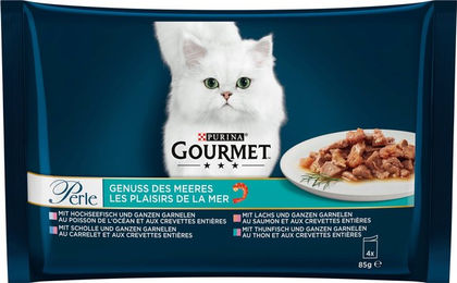 Produktbild von Gourmet Perle Genuss des Meeres 4x85g - 340 g