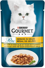 Produktbild von GOURMET Perle Genuss in Gelee mit Huhn - 26 x 85 g