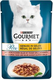 Produktbild von GOURMET Perle Genuss in Gelee mit Lachs - 26 x 85 g