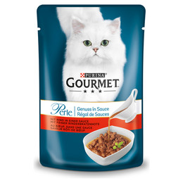 Produktbild von GOURMET Perle Genuss in Sauce mit Rind - 26 x 85 g
