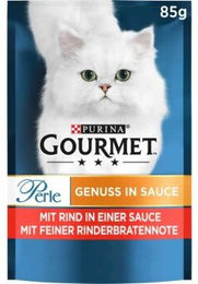 GOURMET Perle Genuss in Sauce Rind - 26 x 85 g – Bild 1 von 3
