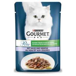 Produktbild von Gourmet Perle Kalb & Gemüse Katzenfutter nass - 26 x 85 g