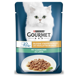 Produktbild von Gourmet Perle Katzenfutter mit Kaninchen - 26 x 85 g
