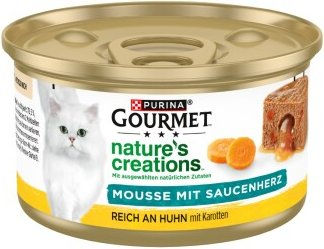 Produktbild von GOURMET PURINA Adult Natures Creations Mousse Huhn - 12 x 85 g