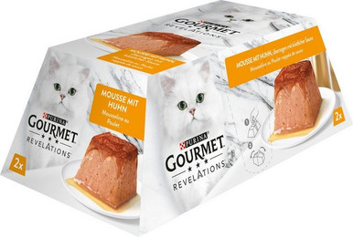 Produktbild von GOURMET Revelations Mousse mit Huhn Katzennassfutter - 2 x 57 g