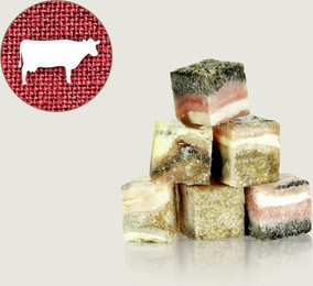 Produktbild von Graf Barf Pansen Rind grün Spezialfutter / Frostfutter für Hunde Sparpaket 20 x 1 Kilogramm