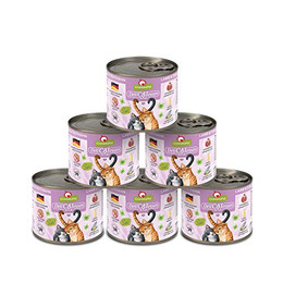 Produktbild von GranataPet DeliCatessen Lamm & Truthahn Nassfutter für Katzen - 6 x 200 g