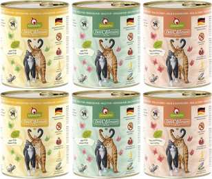 Produktbild von GranataPet DeliCatessen Probierpaket PUR - 6 x 800 g
