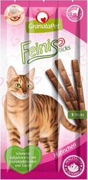Produktbild von GranataPet FeiniSticks Hühnchen Katzensnack - 15 g