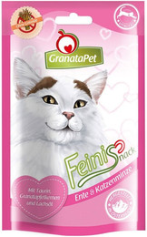 Produktbild von GranataPet Katzensnack Feinis Ente & Katzenminze - 50 g