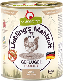 Produktbild von GranataPet Liebling's Mahlzeit Geflügel - 6 x 800 g
