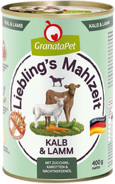 Produktbild von Granatapet Liebling´s Mahlzeit Kalb & Lamm - 12 x 400 g