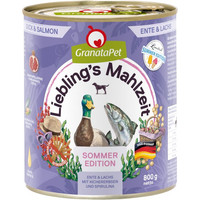 Produktbild von GranataPet Liebling´s Mahlzeit Limited Sommeredition Ente & Lachs - 24 x 800 g