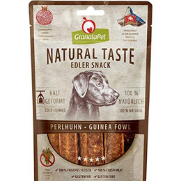 Produktbild von GranataPet Natural Taste Edler Snack Perlhuhn - 90 g