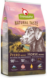Produktbild von GranataPet Natural Taste Pferd Mono - 12 kg