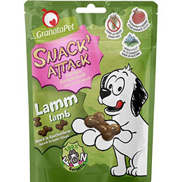 Produktbild von GranataPet Snack' Attack Lamm Hundesnack - 100 g