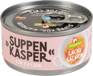 Produktbild von GranataPet Suppenkasper Lachs 12x70g