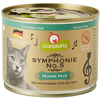 Produktbild von GranataPet Symphonie No. 5 Huhn PUR Katzenfutter - 6 x 200 g