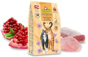 Produktbild von GranataPet Trockenfutter Katze Adult DeliCATessen Kaninchen und Lamm - 2 x 1,8 kg