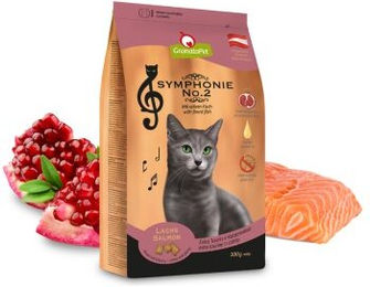 Produktbild von GranataPet Trockenfutter Katze Adult Symphonie Lachs - 2 x 300 g