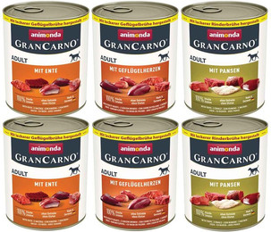 Produktbild von GranCarno Adult Deftige Variation 12x800g