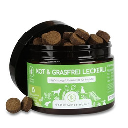 Produktbild von Gras Kotfresser Drops für Hunde - 300 g