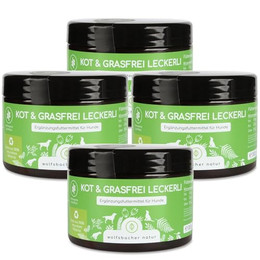 Produktbild von Gras Kotfresser Drops Hund - 4 x 300 g