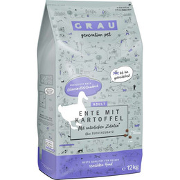 Produktbild von Grau Adult Ente mit Kartoffel - Sparpaket 2 x 12 kg