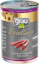 Grau Excellence Adult - Lamm - Pur - Dose - 6 x 200 g – Bild 1 von 2