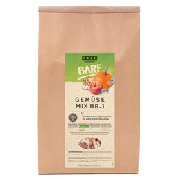 Produktbild von GRAU Gemüsemix Mischung Nr. 1 für Hunde - 1,2 kg