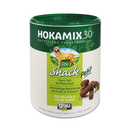 Produktbild von Grau HOKAMIX30 Snack Petit für Hunde - 400 g