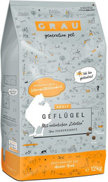 Produktbild von GRAU Hund Adult Geflügel - 2 x 12 kg