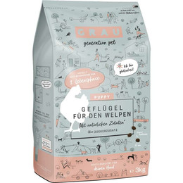 Produktbild von Grau Hund Puppy Trockenfutter Geflügel - 3 kg