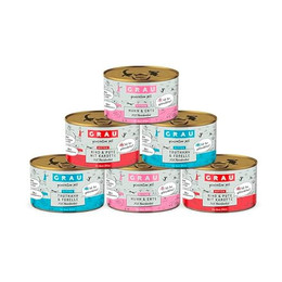 Produktbild von GRAU Kitten Nassfutter Mixpaket getreidefrei - 6 x 200 g