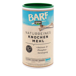 Produktbild von Grau Naturreines Knochenmehl vom Rind - 175 g