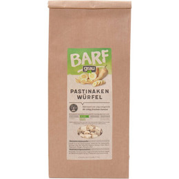 Produktbild von Grau Pastinaken-Würfel Trockengemüse für Hunde - 500 g