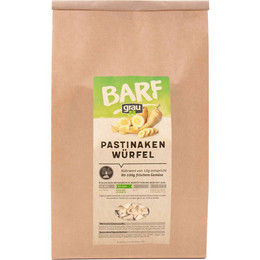 Produktbild von Grau Pastinaken-Würfel Trockengemüse für Hunde - 1,2 kg