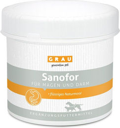 GRAU Sanofor Naturmoor Ergänzungsfuttermittel für Hunde und Katzen - 500 g – Bild 1 von 6