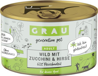 Grau Schlemmertopf - Wild, Gemüse & Nudeln - 6 x 400 g – Bild 1 von 4