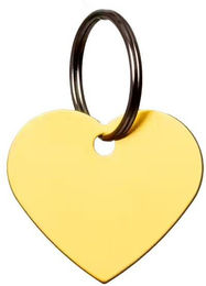 Produktbild von Gravurmedaille in Herzform Dy'on