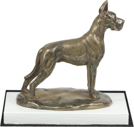Produktbild von Great Dane I - Hundefigur auf weißem Sockel